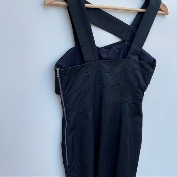 Laila Azhar Black Cocktail Party Dress Size 2 - Picture 9 of 11